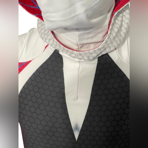 Kids Gwen Stacy Cosplay Costumes Across The Spider-Verse Halloween Suit 6/7years - Picture 11 of 12